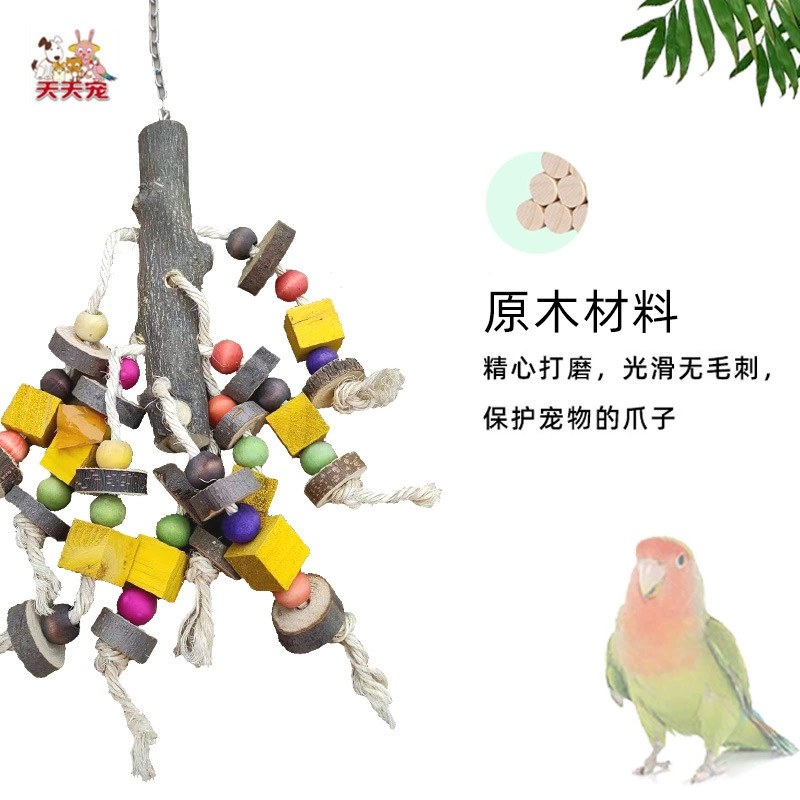 Toy, wooden loofah, pet, can climb