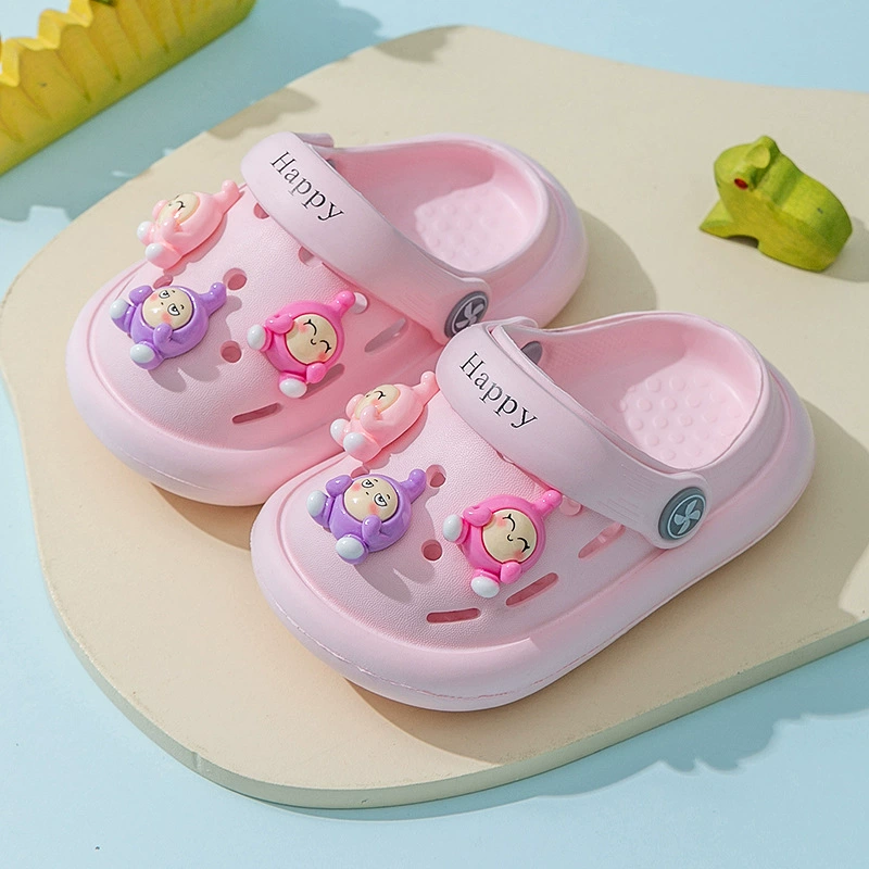 Детские летние cartoon пляжные сандалии для мальчиков, мягкая подошва