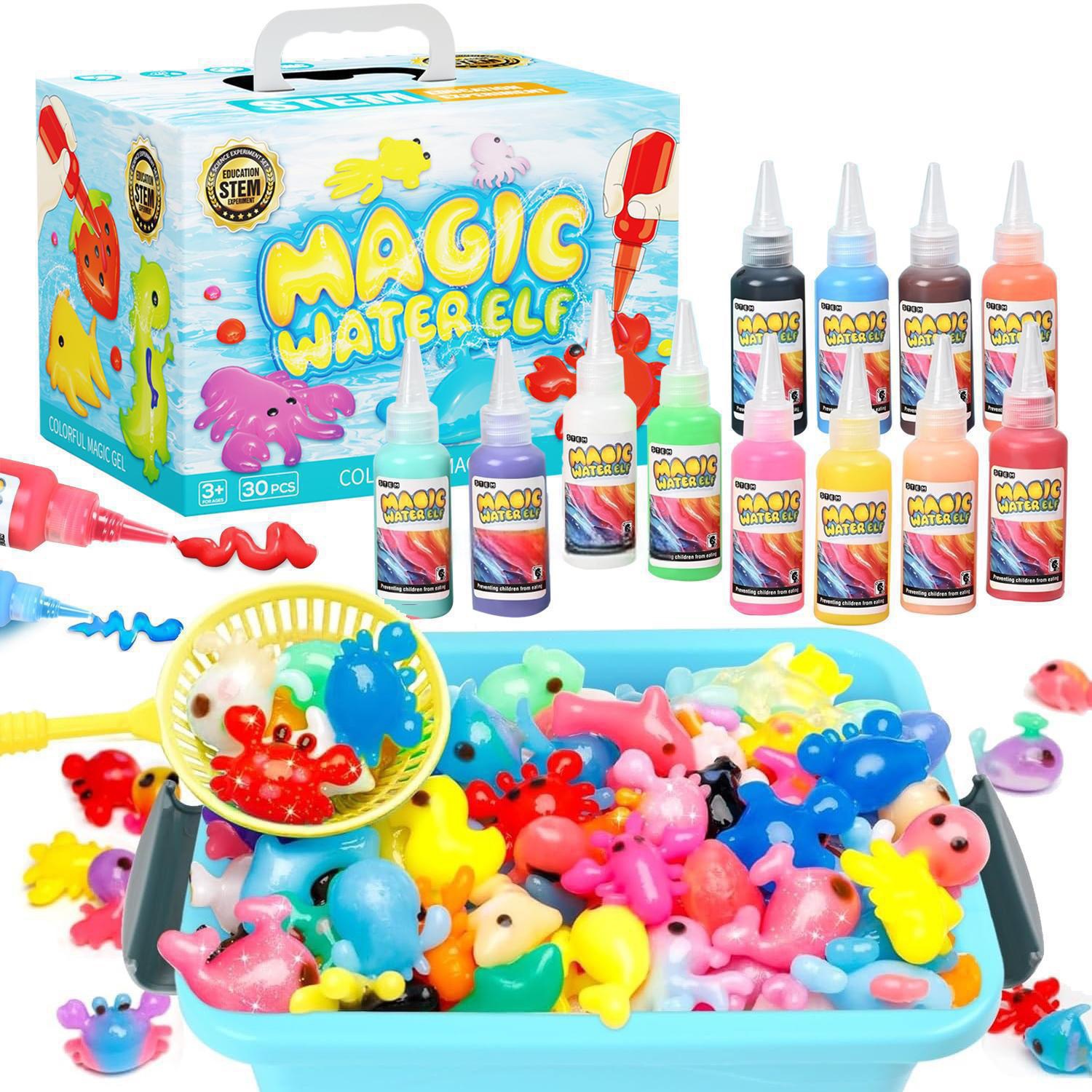 Cross-Border Magic Paint Water Elf Educational Educational Toys Kidsren's DIY Handmade Magical Water Baby Tools