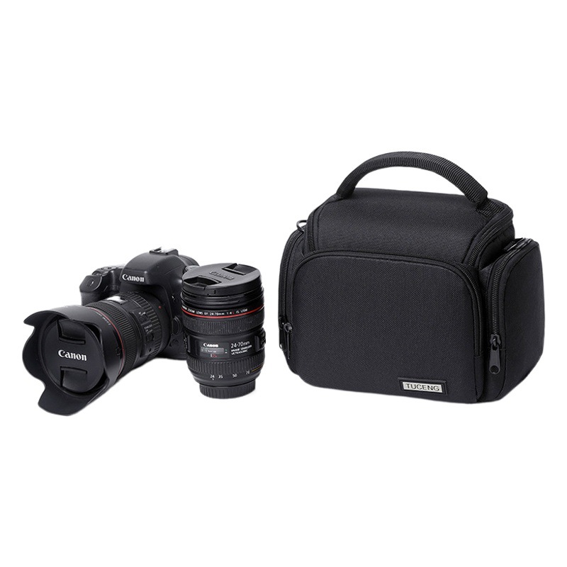 Cross-Border Best-Selling Camera Bag, Mirrorless Camera Bag, Slr Shoulder Bag, Digital Storage Bag, Cross-Body Camera Bag, Lightweight Waterproof Bag