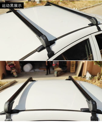 Expansion Platform No-Drill Bracket | Roof rack - black-model-type-a-aluminum-tube-length-82cm