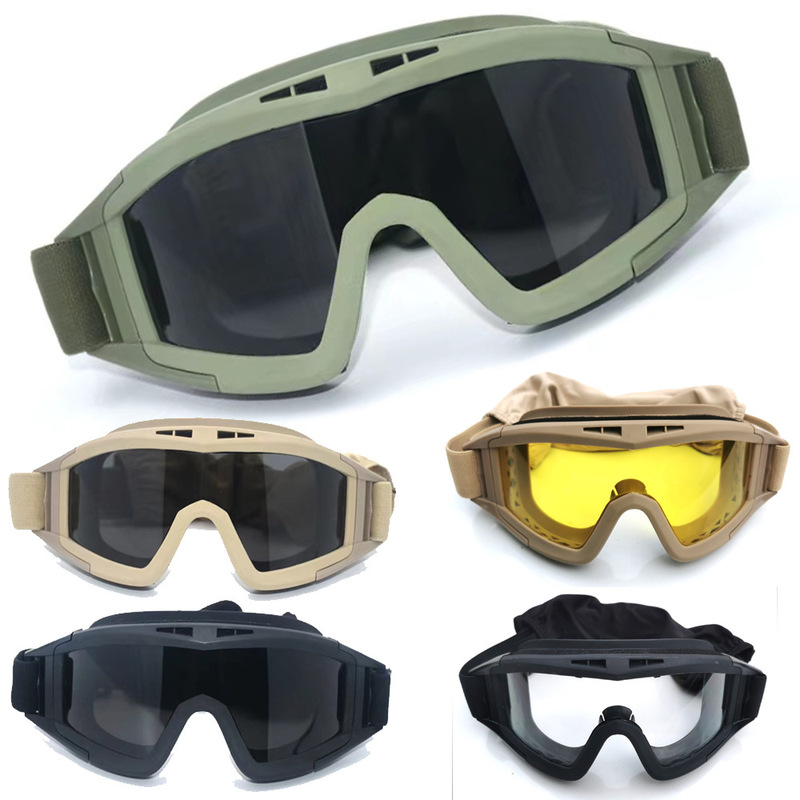 Spot Thickeneded Goggles, Roundworm Tactical Glasses, Special Jungle Goggles, Real-Life Cs Labor Protection Sports Equipment Spot Thickeneded Goggles, Roundworm Tactical Glasses, Special Jungle Goggles, Real-Life Cs Labor Protection Sports Equipment