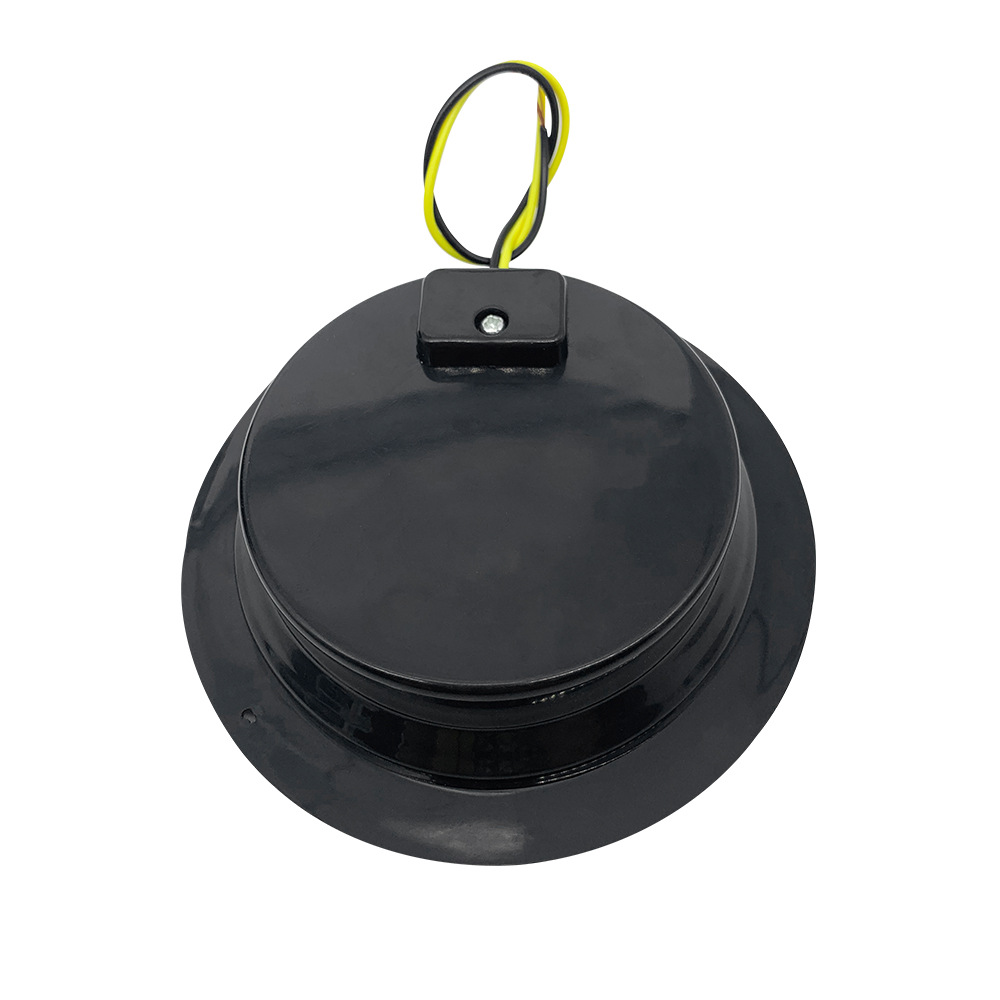 En stock suministro 24V remolque luz redonda 18LED camión luz lateral logística vehículo hamburguesa bomba de luz de conducción de automóviles