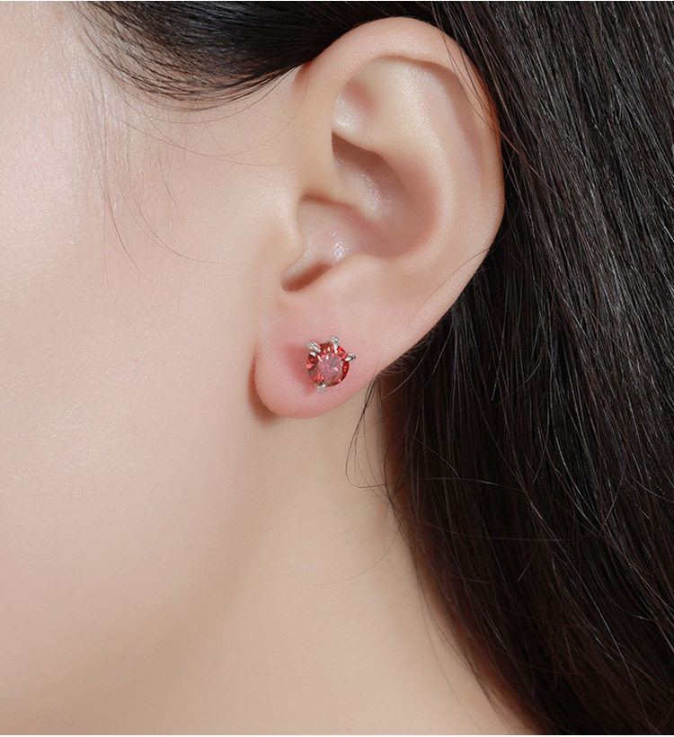 1g Weight 925 Sterling Silver Ear Needle Material Moissanite Inlay Material Ear Studs Classification 1 Pair Quantity Daily, Street Occasion 925 Sterling Silver Material Geometric Pattern All Seasons Season Unisex Gender Simple Style Style 1 Pair 925 Sterling Silver Moissanite Moissanite Earrings Geometric Ear Studs 5