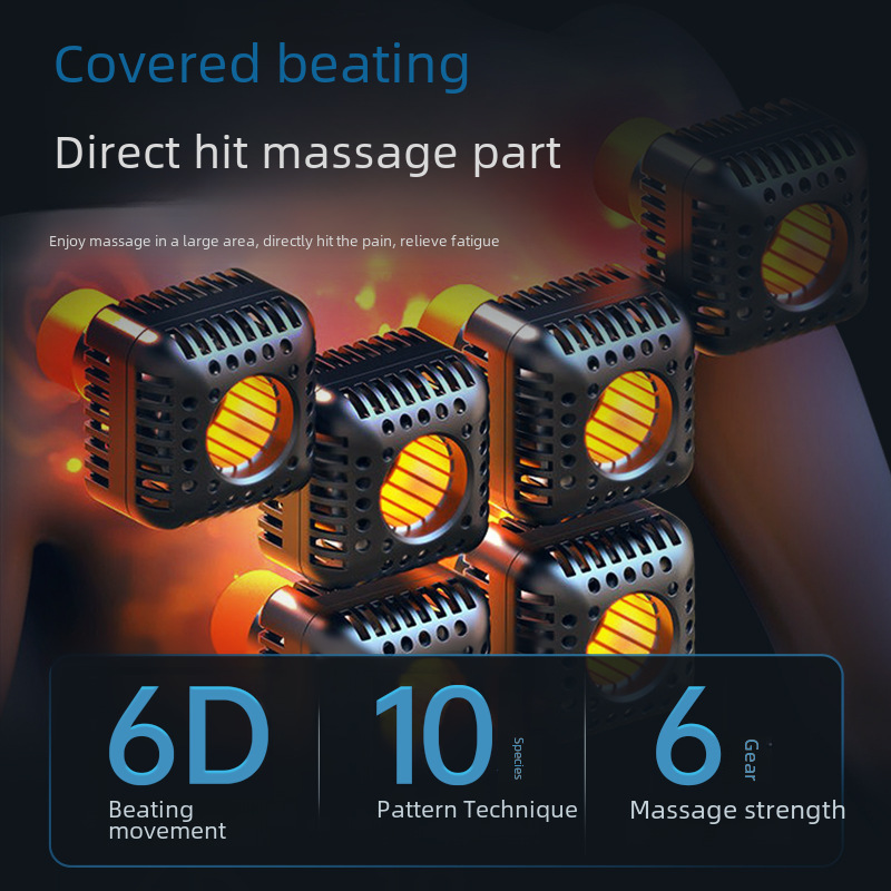 Massage shawl back massager electric shoulder massager shoulder tapping device cervical massage instrument