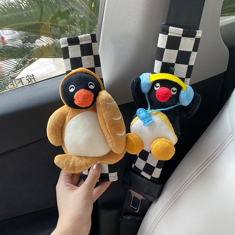 Funda Protectora para Cinturón de Seguridad de Auto de Peluche