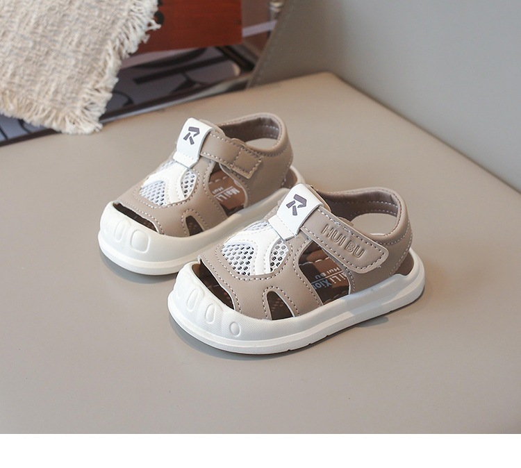 Breathable Baby Walking Shoes With Toe Protection And Flexible Sole_voghion.com
