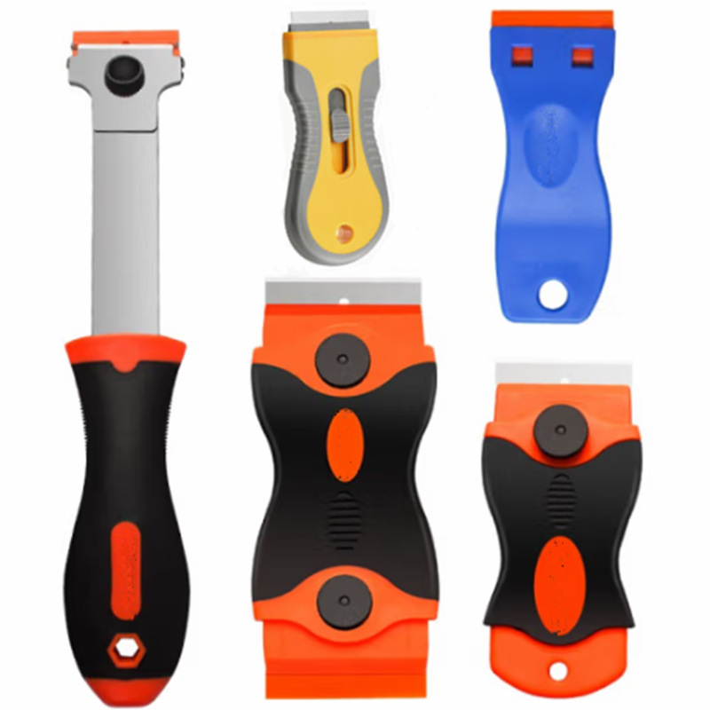 Car film tool shovel blade glass window mobile phone film plastic small scraper car light film triangle scraper