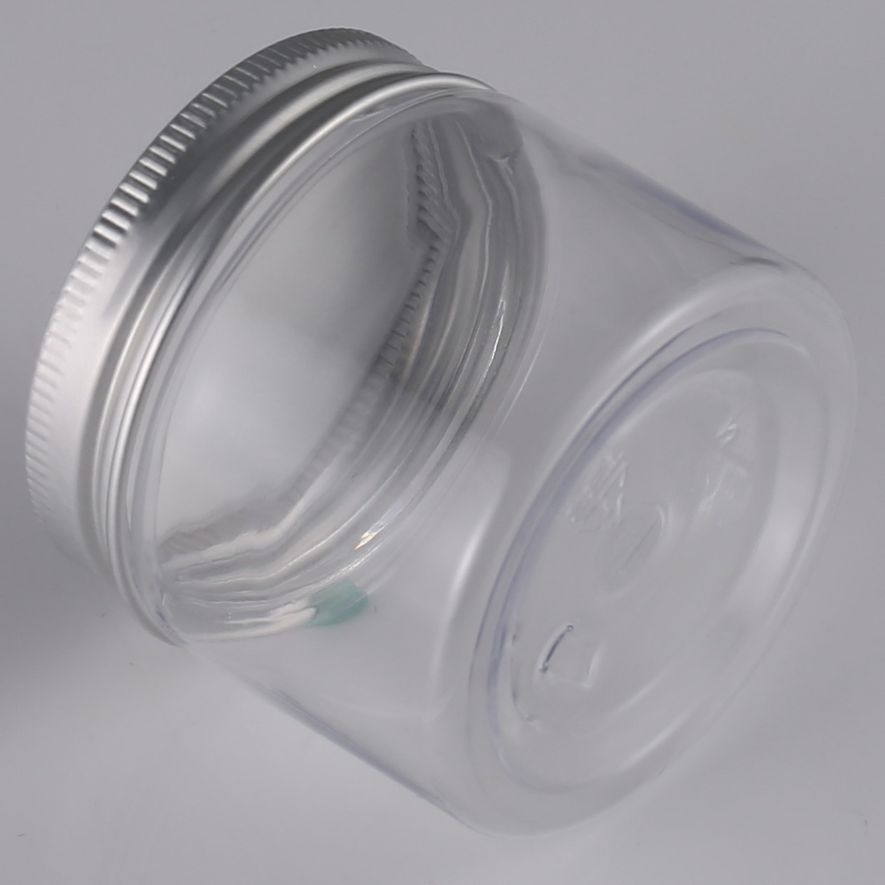 Nueva cubierta de aluminio alta transparente PET botella transparente botella de crema facial sub-embalaje botella cosmética transparente Color opcional