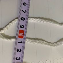 厂家现货7mm三股辫子编织绳花边DIY服装辅料发饰绳带帽绳裤绳鞋带