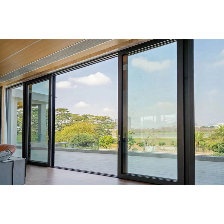 Panoramic Floor-To-Ceiling Window Aluminum Sliding Sliding Door Factory Direct Soundproof Heat Insulation Heavy Duty Sliding Door Panoramic Floor-To-Ceiling Window Aluminum Sliding Sliding Door Factory Direct Soundproof Heat Insulation Heavy Duty Sliding Door