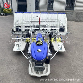 6行水稻插秧机品牌170汽油机配套电启动款4行/水稻田播种机