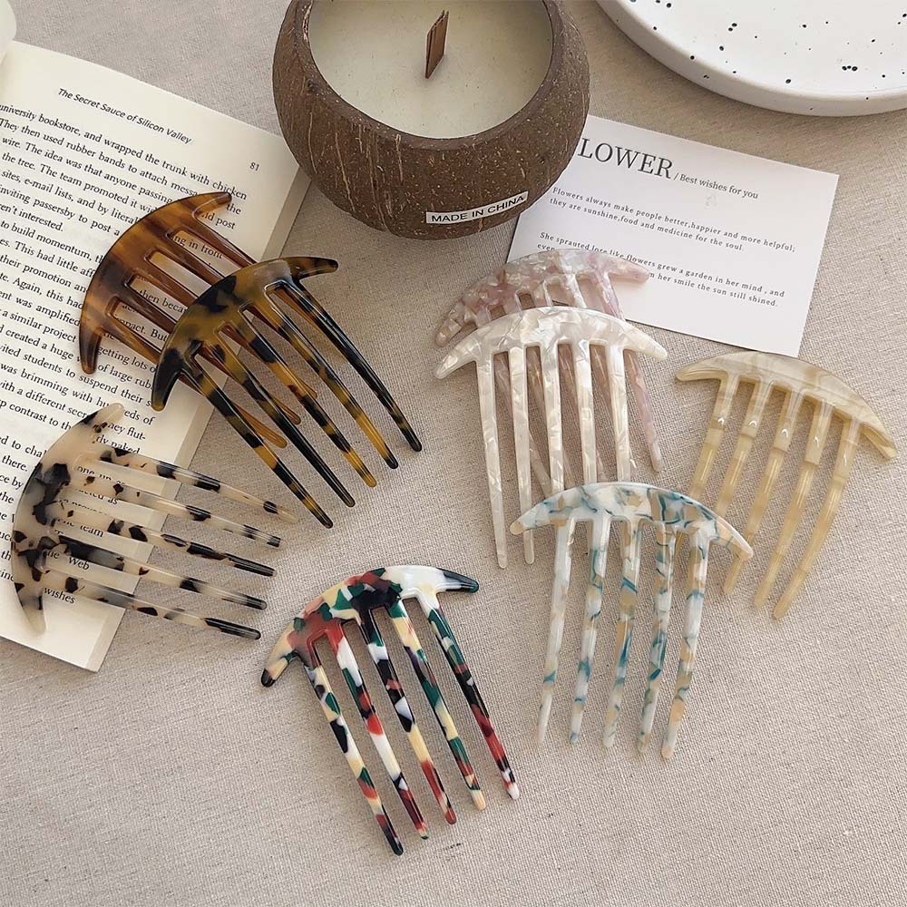 Acético de alta gama para el cabello, peinado de cabello universal, peinado antideslizante para niñas, peinado de bang simple, peinado de cabello fresco, clip superior de pinzas de cabello rotas