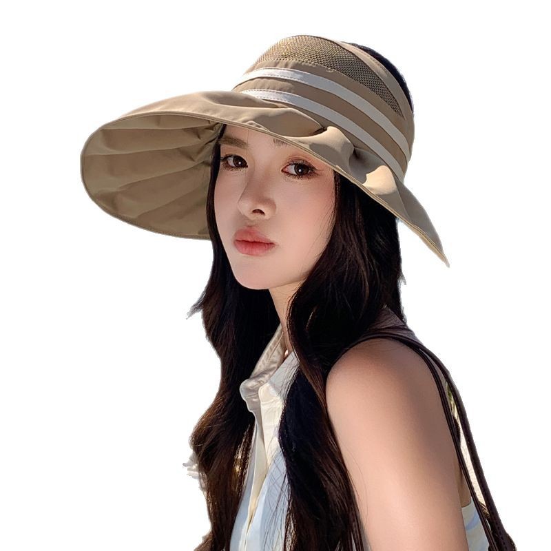 Nuevo sombrero de playa al aire libre, sombrero de verano para mujeres, sombrero de moda, sombrero de borde grande, pequeño