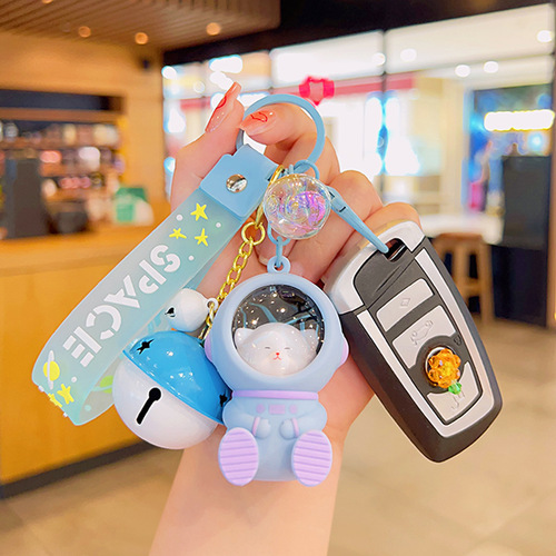 Starry Sky Keychain Cute Creative Glowing Gift Wholesale Schoolbag Hook Couple Bag Accessory Car Keychain