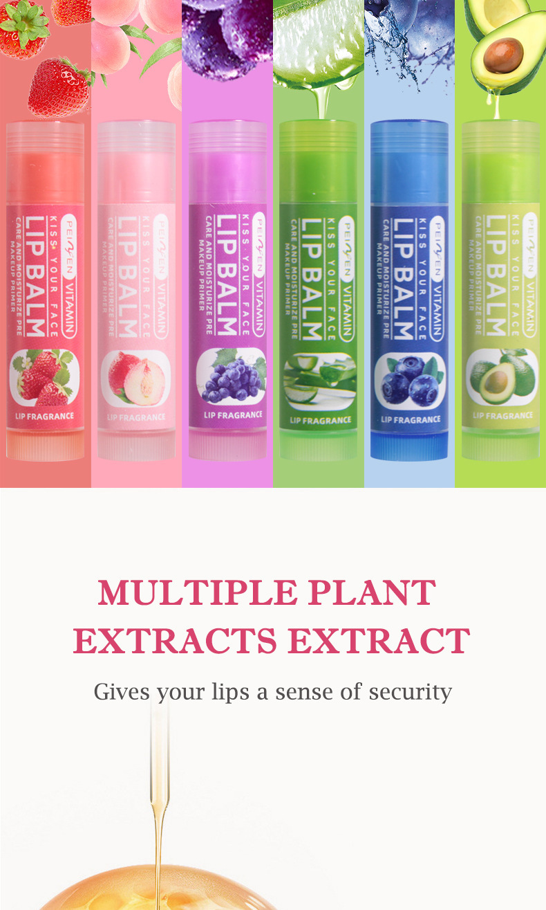 Fruit Scented Moisturising Lip Balm Set For Soft Hydrated Lips_voghion.com