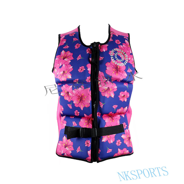 耐磨救援救生衣EPE背心浮力皮划艇漂流2mm氯丁橡胶迷彩游艇救生服