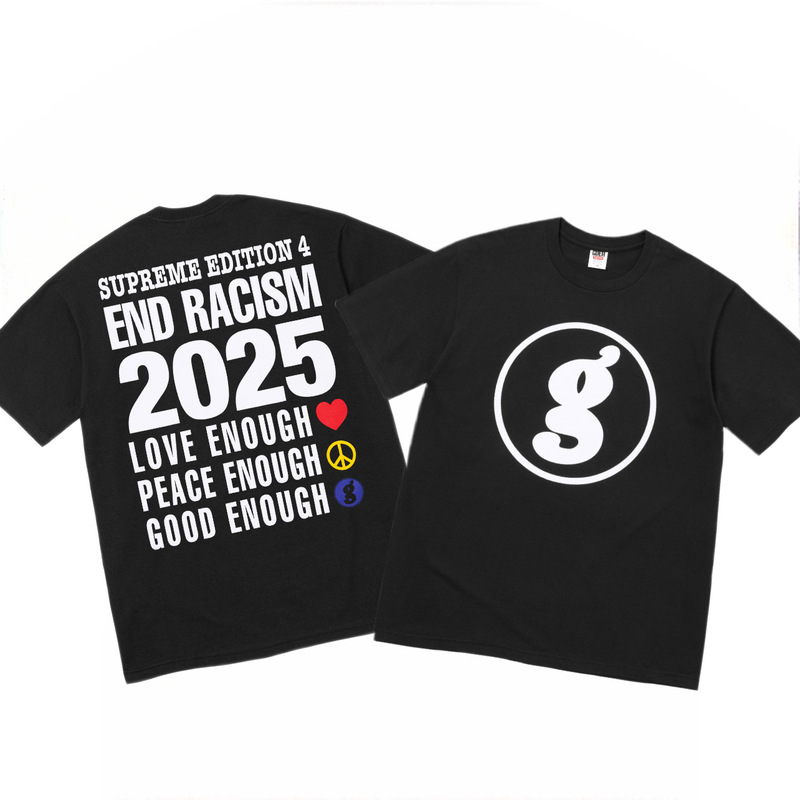 SUP潮牌SS25  Short-sleeved T-shirt 美潮街潮短袖T恤|undefined