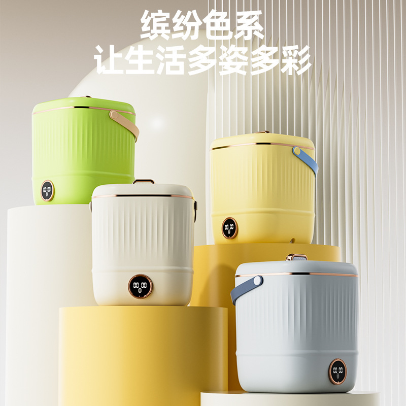Factory Direct Straight-Barrel Mini Washing Machine for Underwear, Semi-Automatic Portable Washing Machine Specifically for Underwear and Socks, with Integrated Washing and Drying