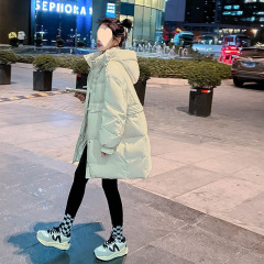 中長款棉衣2025新款羽絨棉服女冬季寬鬆顯瘦百搭棉襖麵包服外套潮