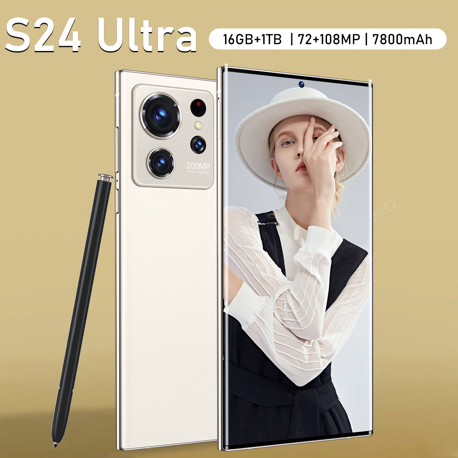 新款S24Ultra跨境热销安卓智能5G手机高端4GB+128GB外贸热销工厂