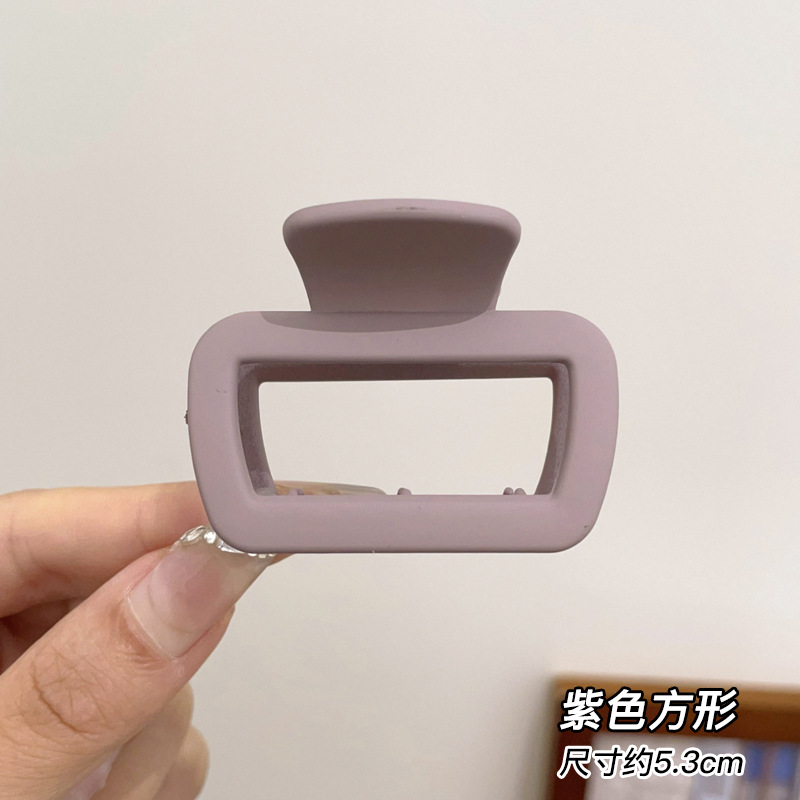 10 # clip cuadrado púrpura-unos 5cm @