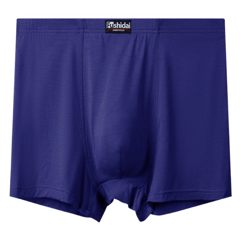 Мужские трусики с плоскими углами с высокой талией Модаль 300 кг 400 кг толстяк толстяк дышащий большой размер плюс большие брюки