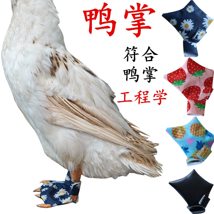 Amazon новый утка гусиная обувь домашняя утка коель утка ноги птицы ботинки защитная обувь для фабрики оптом