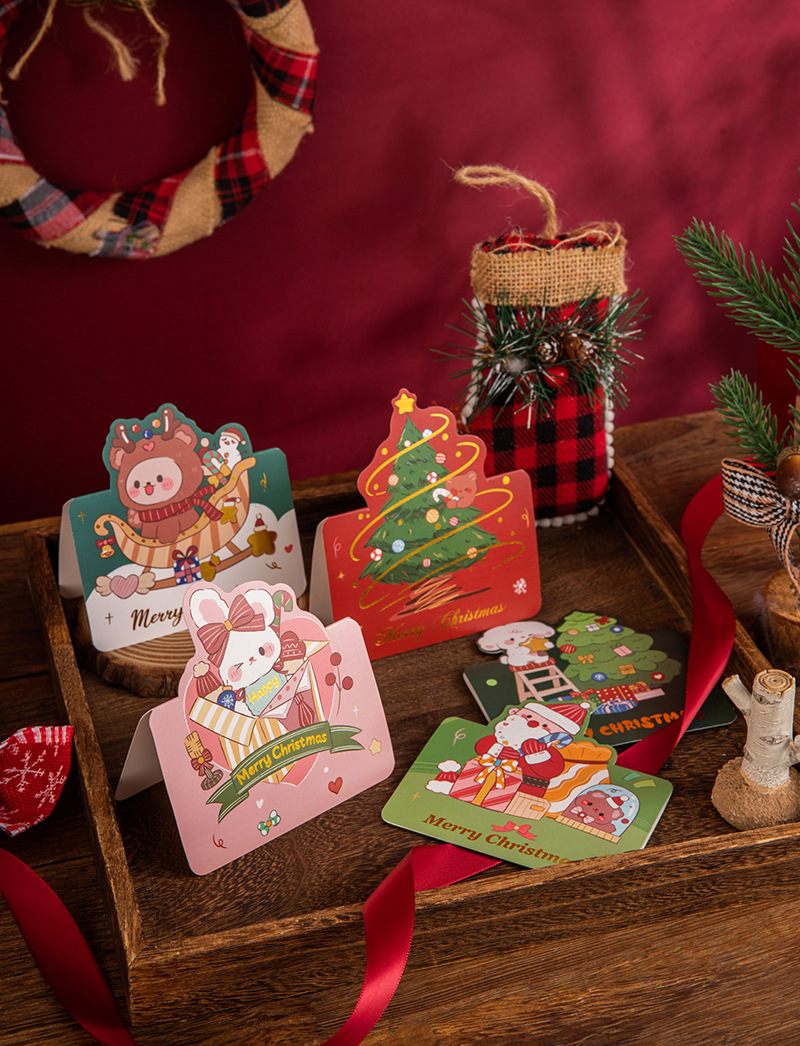 Cute Christmas Bronzing Gift Card display picture 3