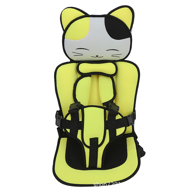 Mini Cat Model Non-Computer Electric Tricycle Seat Cushion Stroller Stroller Thickeneded Sponge Cushion Straps