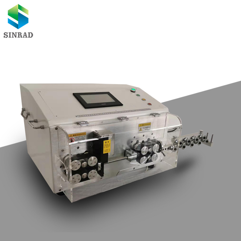 深圳鑫睿德全自动护套芯线裁线机 内外线一体剥皮机 电脑剥线机