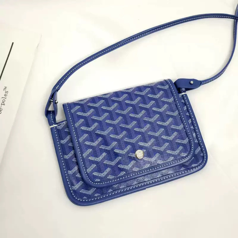 新品Goyard/戈雅信封包Plumet老花Y字满印woc邮差包单肩斜挎女包|undefined