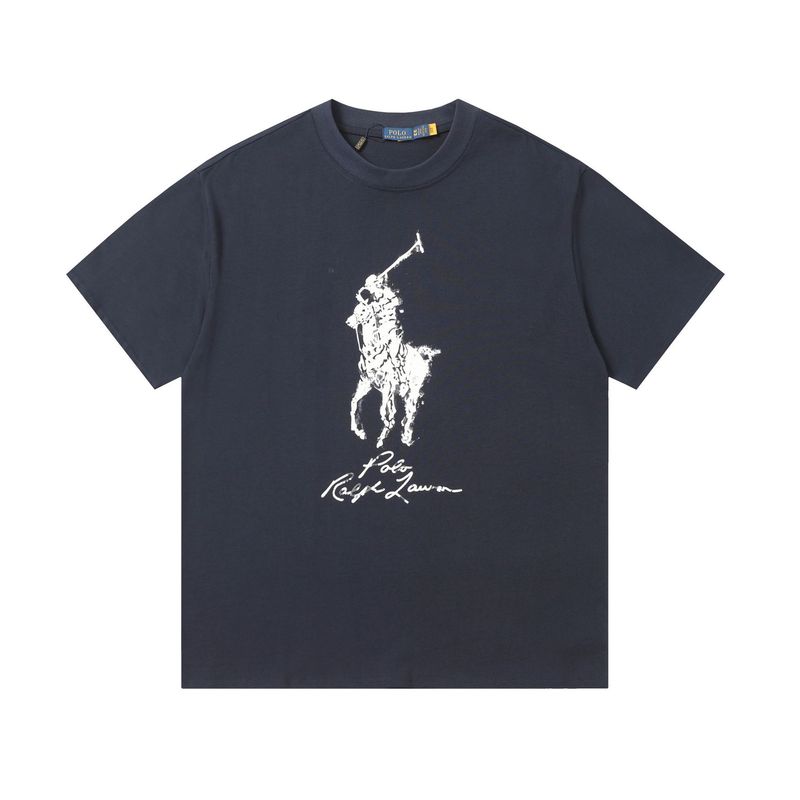美国Polo ralph lauren拉夫劳伦男士大马标经典纯棉圆领短袖T恤|undefined