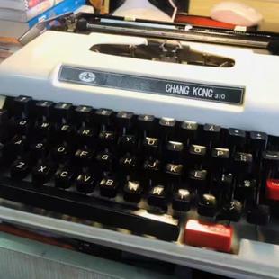 J8 Mechanical English Manual Typewriter Keyboard Metal Old-Fashioned Retro Literary Decorative Ornaments Other G3