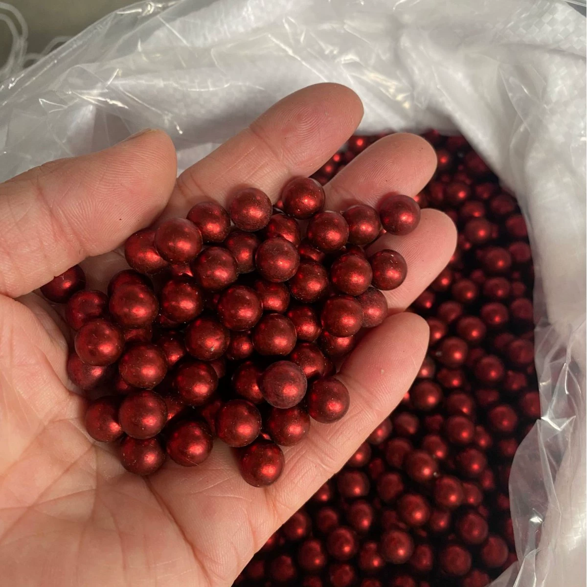 Заводская прямая продажа, цветные стальные бусины из цельной углеродистой стали, игрушечный лабиринт из бусин, 9,5 мм, окрашенные стальные бусины