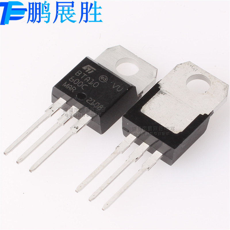全新原装 BTA10-600C 6A 600V 直插TO220 双向可控硅 晶闸管 现货