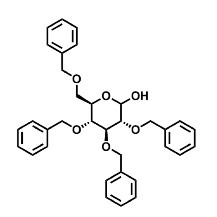 2,3,4,6-四苄基-D-吡喃葡萄糖  CAS:4132-28-9  98%  现货供应
