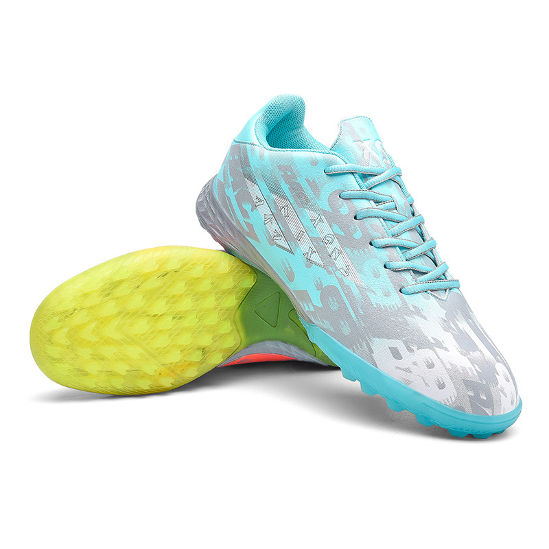 2022 transfronteriza nuevos zapatos de fútbol FGTF hombres transpirables bajos largos y cortos zapatos de fútbol de uñas moda Comercio Exterior más tamaño 45