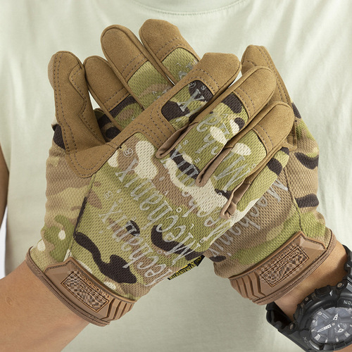 Seal Super Technician Tactical Long Finger Gloves for Men Military Fans Outdoor Mountaineering and Cycling Sports Non-slip, Strong and Wear-Resistant