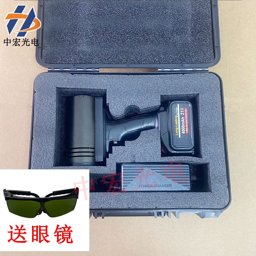 365Nm Handheld Uv Lamp for Automotive Paint Touch-Up, Putty Sheet Metal Inspection, and Paint Defect Detection, Rechargeable
