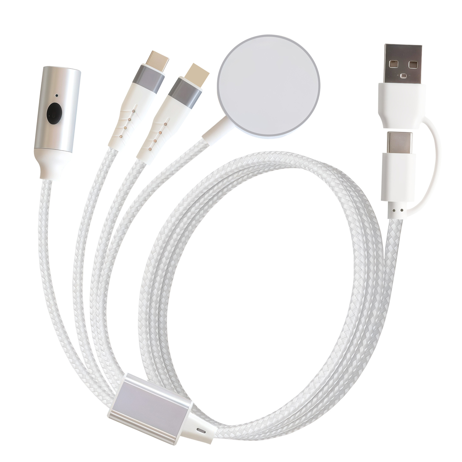 66W Fast Charging, No Upgrade Required, Decoding Chip 4-in-2 Cigarette Lighter, Magnetic Wireless Watch Charger Suitable_voghion.com