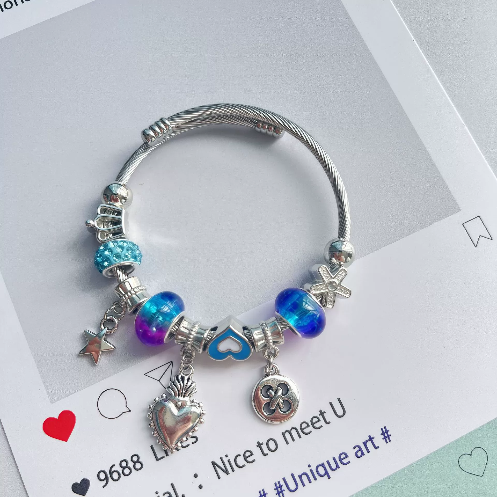 Эластичный браслет-подвеска для ключей, легкая люксовая эстетика, многоцветные варианты