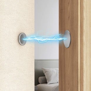 Curtain Magnet Blackout Magnetic Buckle Gap Holder Closing Buckle Anti-Light Leakage Pair of Suction Buckle Ring Invisible Magnetic Clip