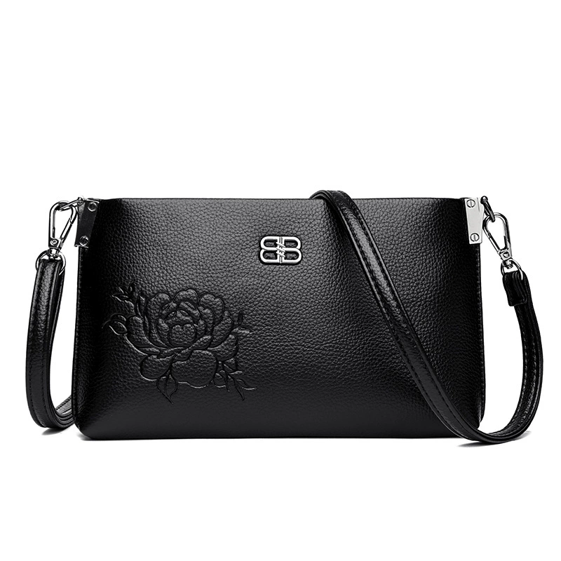 Shoulder bag, ethnic small bag, for middle age, ethnic style
