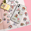 Zi Yi 300 sheets without duplicate stickers cartoon girl heart ins heart inscription Korean DIY hand account material paper decoration small