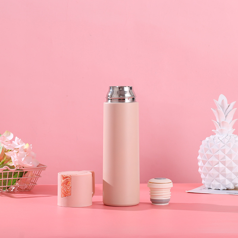 Fuente de la fábrica nuevo estilo chino taza de vacío taza recta moderna simple taza de agua taza de regalo taza de negocios taza de publicidad