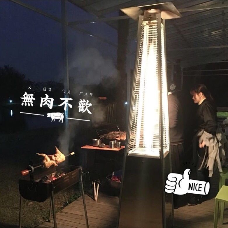 燃气取暖器户外取暖炉液化气商用移动景观塔形庭院煤气即热烤火炉