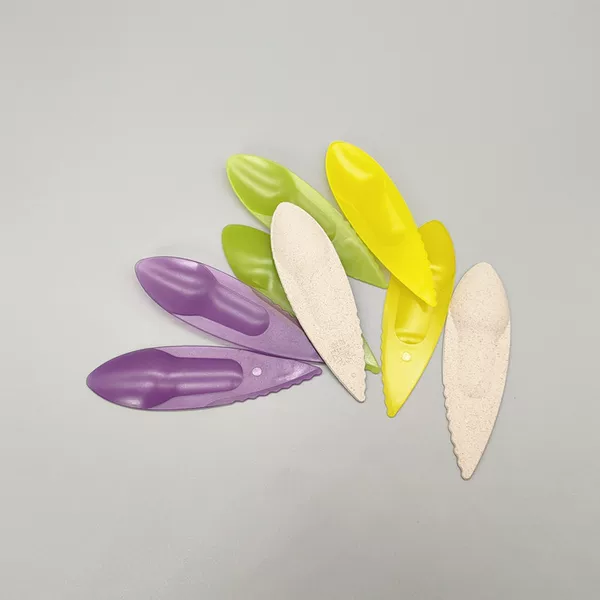 Kiwi Fruit Spoon Kiwi Fruit Spoon Fruit Spoon Knife Spoon Plastic Degradable Fruit Spoon Supermarket Activities Exportable
