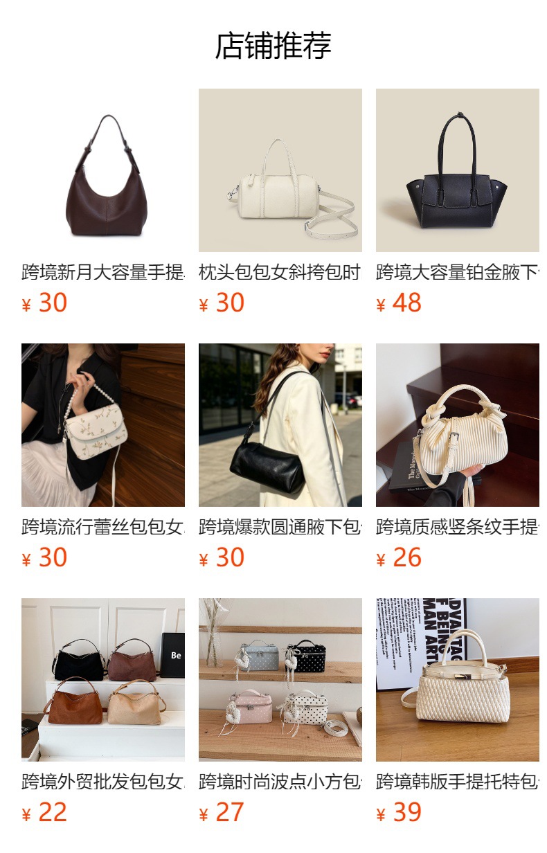 Cross-border Large-capacity Women's Bag 2026 New Retro Niche Design Single-shoulder Crossbody Bag Commute Tote Bag