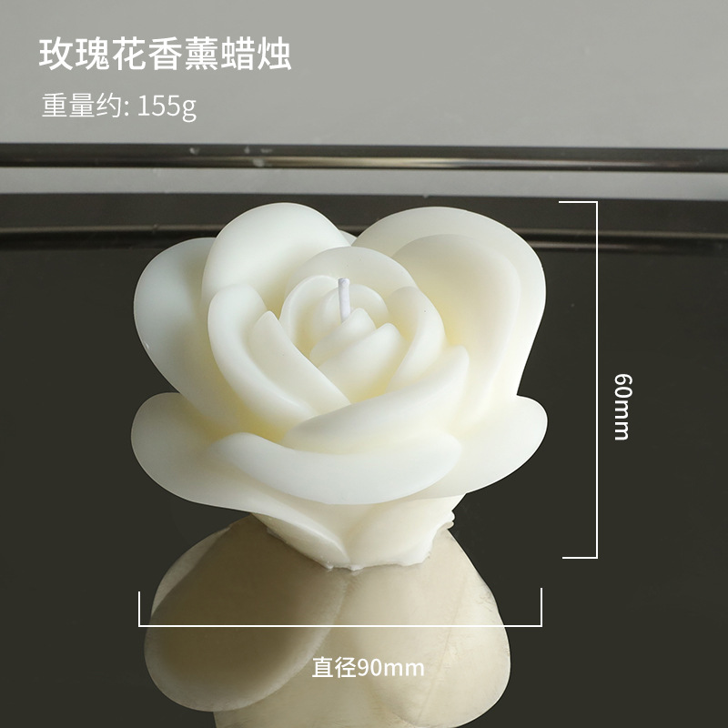 Velas de modelado transfronterizo Velas de aromaterapia de estilo nórdico de lujo ligero Velas de recuerdo para banquetes de bodas en el hogar de alta gama